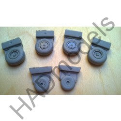 HAD Models HUN248001 1:48 Mikoyan MiG-31BM Foxhound Wheel set