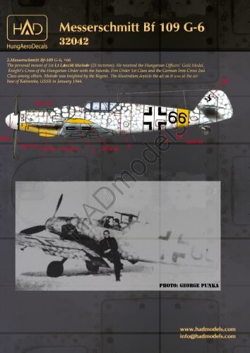 HAD Models HUN32042 1:32 Messerschmitt Bf-109G-6