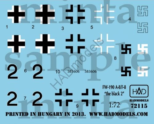 HAD Models HUN32043 1:32 Focke-Wulf Fw-190F-8