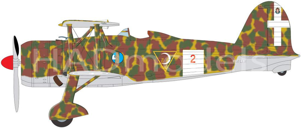 HAD Models HUN32073 1:32 Fiat CR-42 Italian Night fighters
