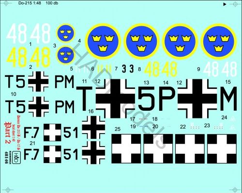 HAD Models HUN48146 1:48 Dornier Do-215B-4 / Do 17S