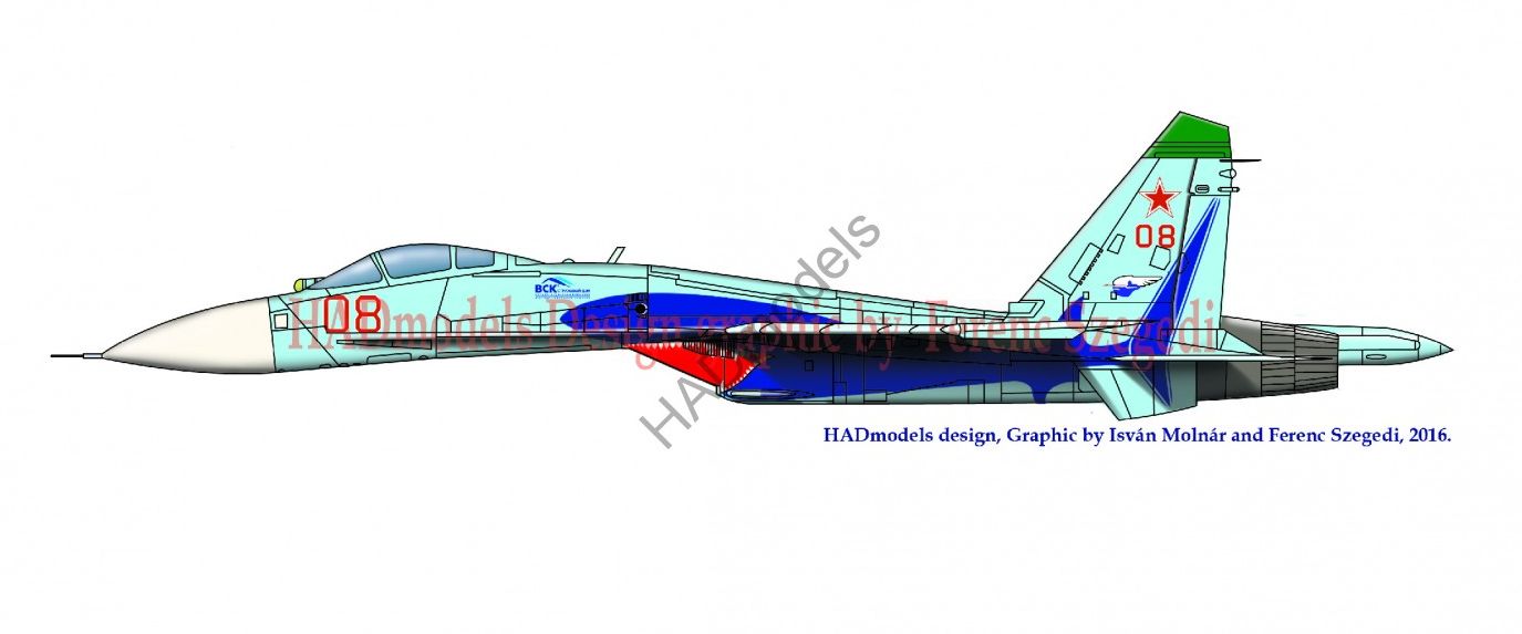 HAD Models HUN48171 1:48 Sukhoi Su-27