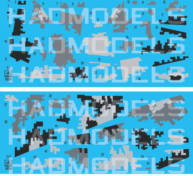 HAD Models HUN48264 1:48 Sukhoi Su-25 Ukrainian Digital Camouflage