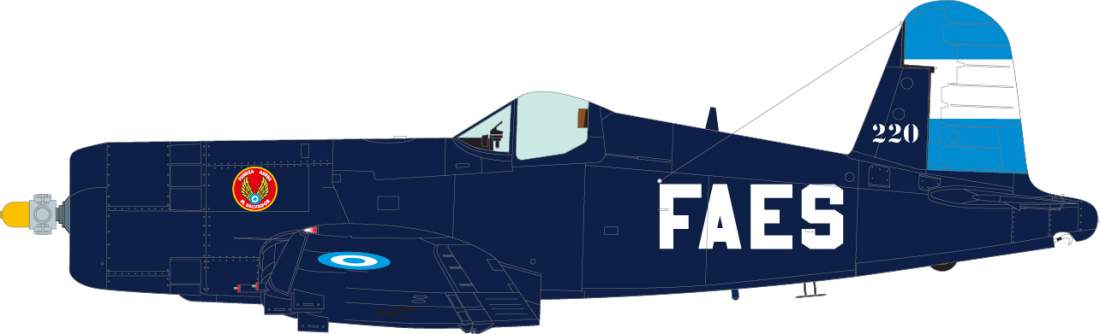 HAD Models HUN48267 1:48 Vought F4U-5 Corsairs Part 2