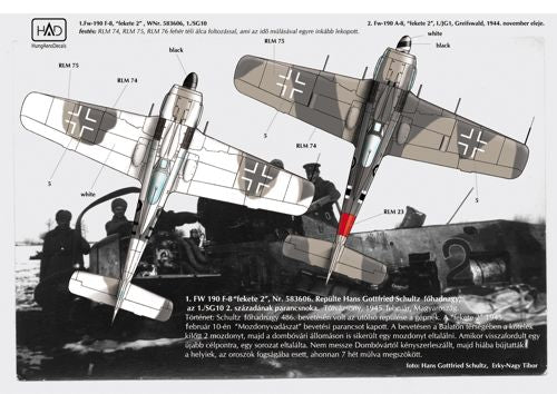 HAD Models HUN72115 1:72 Focke-Wulf Fw-190F-8 / A-8