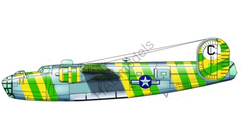 HAD Models HUN72155 1:72 Consolidated B-24D Liberator Green Dragon USAF