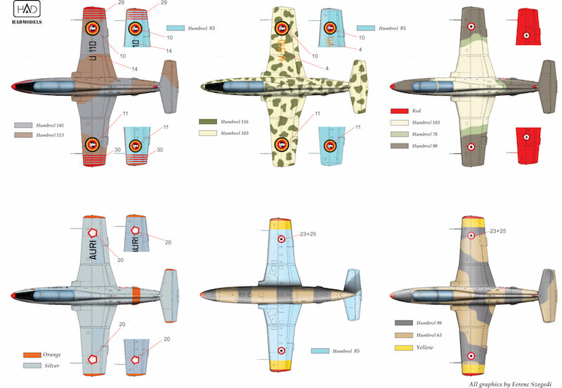 HAD Models HUN72183 1:72 Aero L-29 'Delfin'