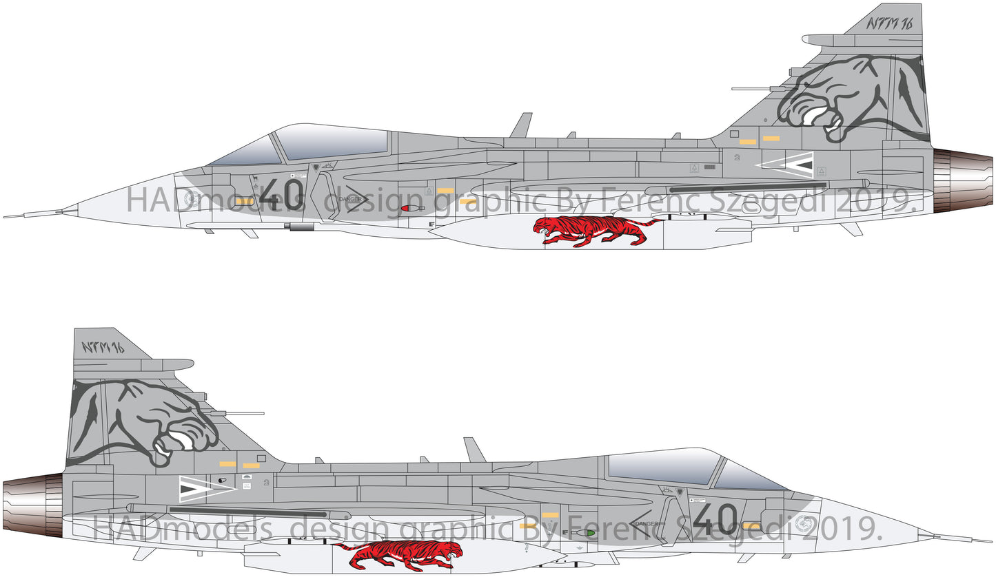 HAD Models HUN72209 1:72 Saab JAS-39C/D Gripen