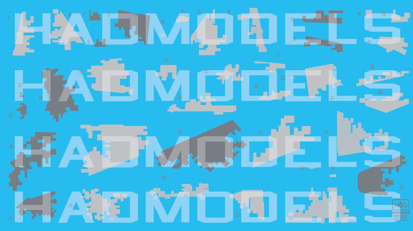 HAD Models HUN72265 1:72 Sukhoi Su-25 Ukrainian Digital Camouflage set II