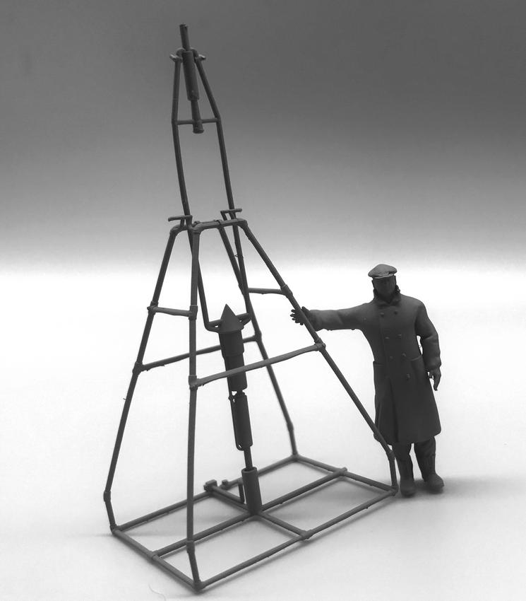 AIM - Historic Wings HW-48004 1:48 Goddard's rocket