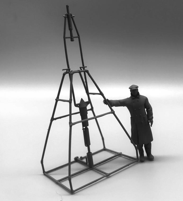 AIM - Historic Wings HW72004 1:72 Goddard's rocket
