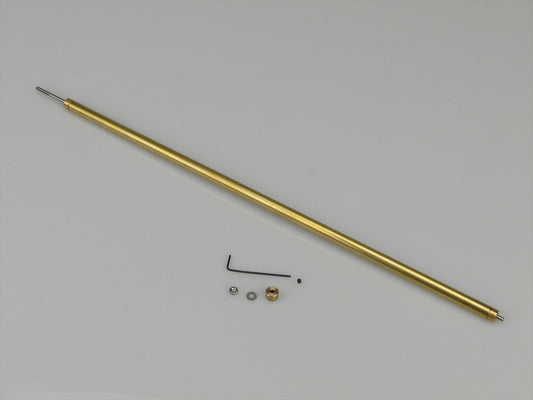 Radio Active Fine Line Prop Shaft 10in M2/2mm Stainless 6mm dia Tube RMA2330