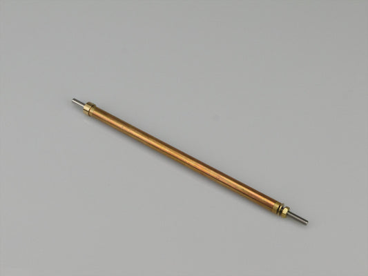 Radio Active Prop Shaft 6.5in M4/4mm Stainless Shaft, 8mm dia Brass Tube RMA4416