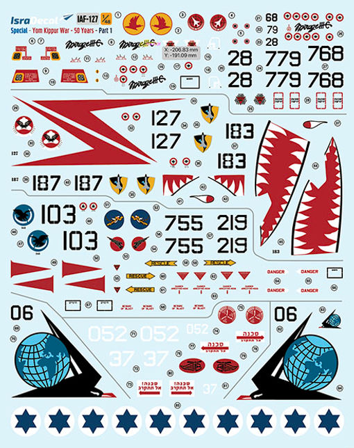 IsraDecal Studio IAF-127 1:48