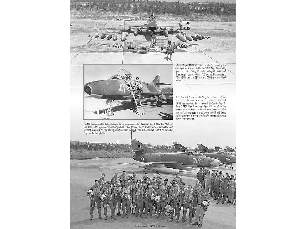 IsraDecal Studio IAFB-28 Super Mystere and Sa'ar [Dassault SMB-2 Super Mystere]