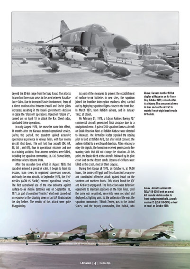 IsraDecal Studio IAFB-30 The One Squadron F-4E Phantom Book