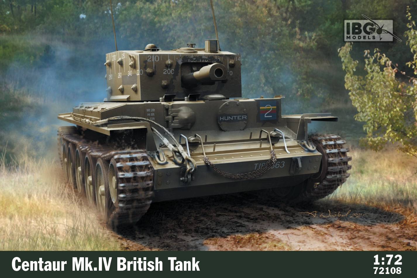 IBG Models IBG72108 1:72 Centaur Mk.IV British Tank