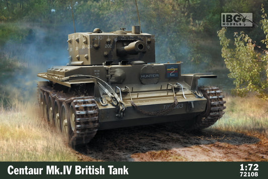 IBG Models IBG72108 1:72 Centaur Mk.IV British Tank