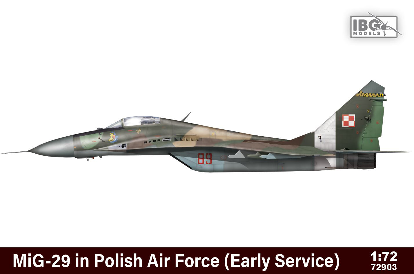 IBG Models IBG72903 1:72 Mikoyan MiG-29 in Polish Air Force