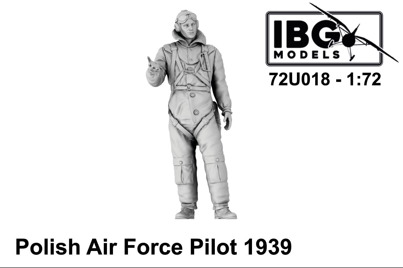 IBG Models IBG72U018 1:72 Polish Air Force Pilot 1939