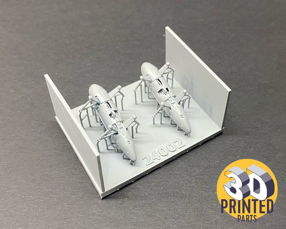 IsraDecal Studio IC-24002 1:24 Supermarine Spitfire Mk.IX bomb rack