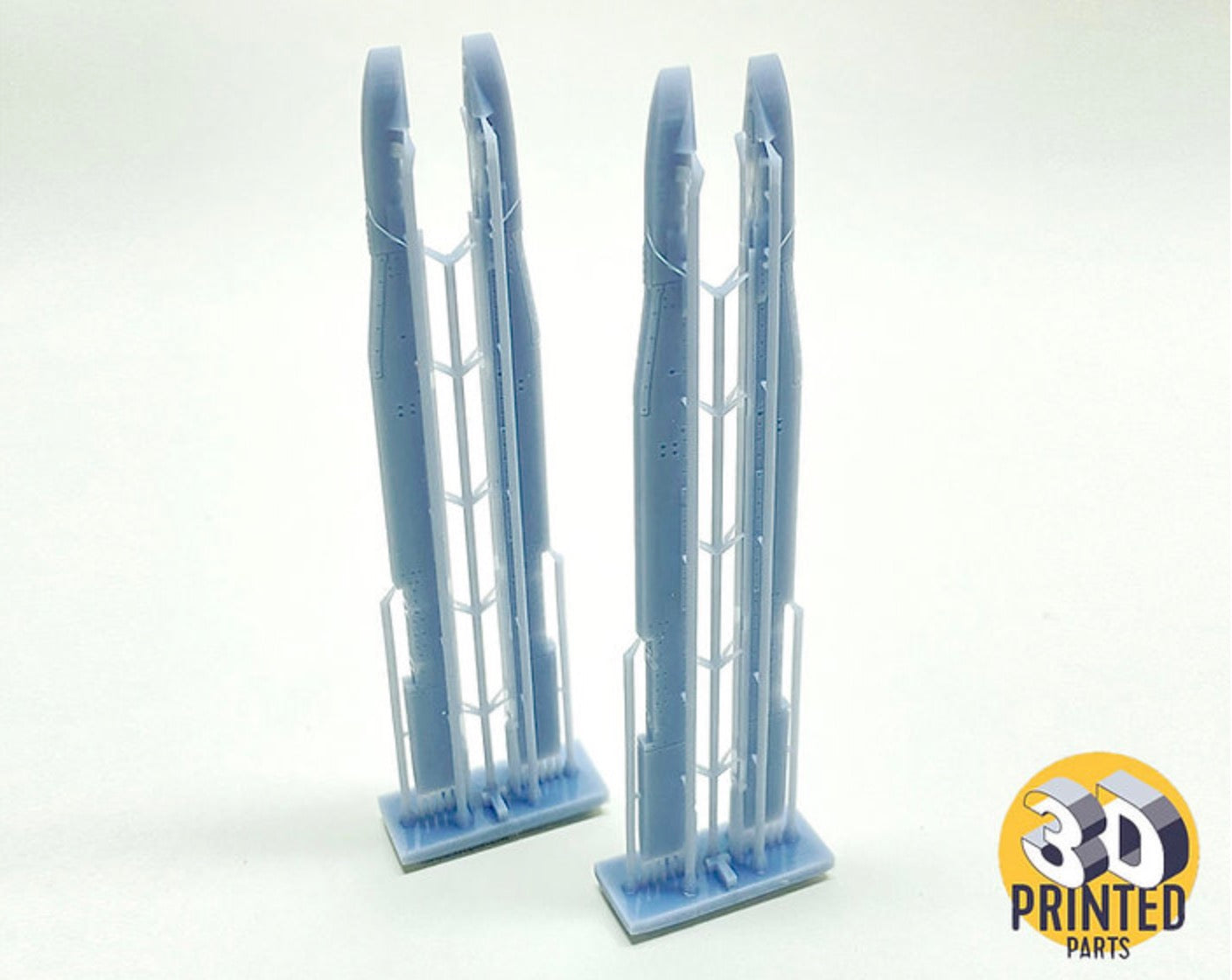 IsraDecal Studio IC-32057 F-16 16S210 Missile Rails 3D Resin 1:32