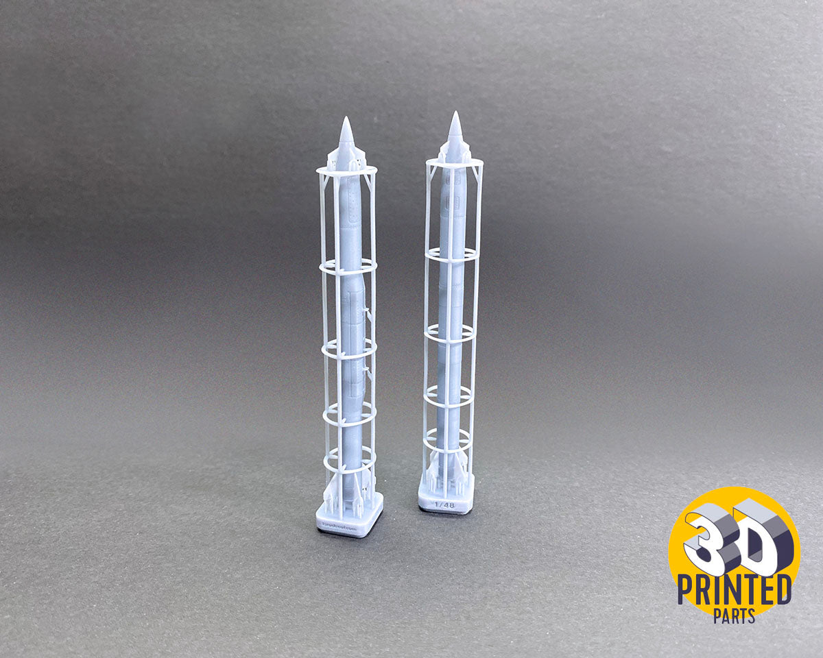 IsraDecal Studio IC-48071 1:48 'Rampage' Air to Ground Missiles Including: