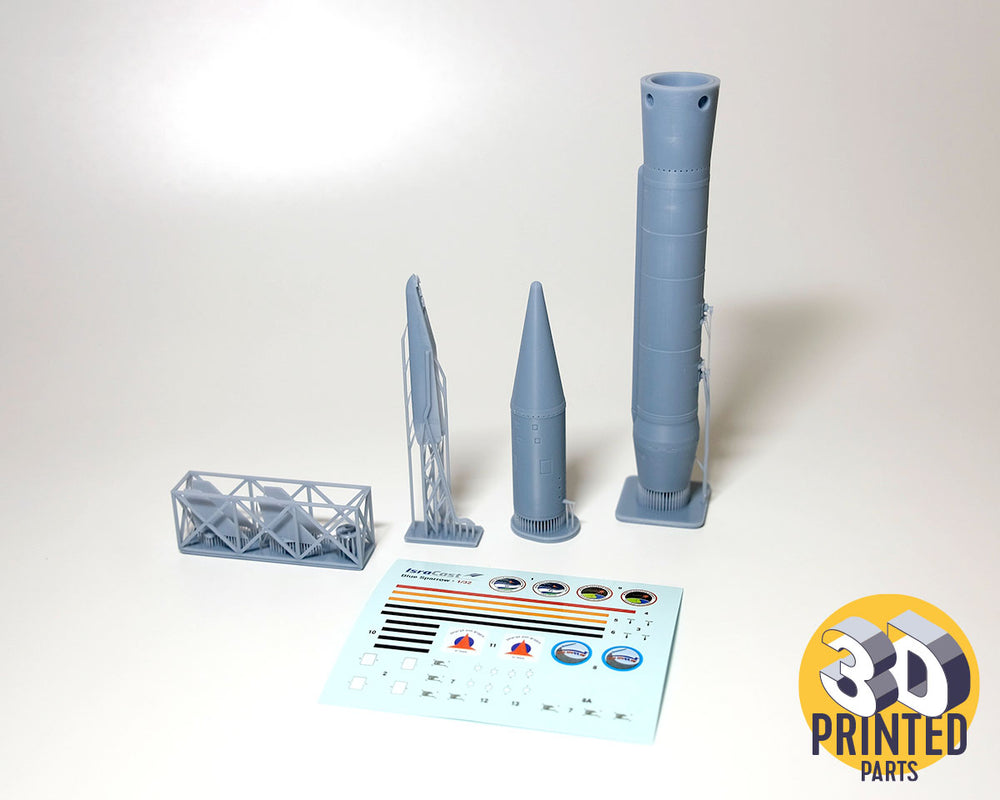 IsraDecal Studio IC-48080 1:48 'Blue Sparrow' Ballistic Missile Including:
