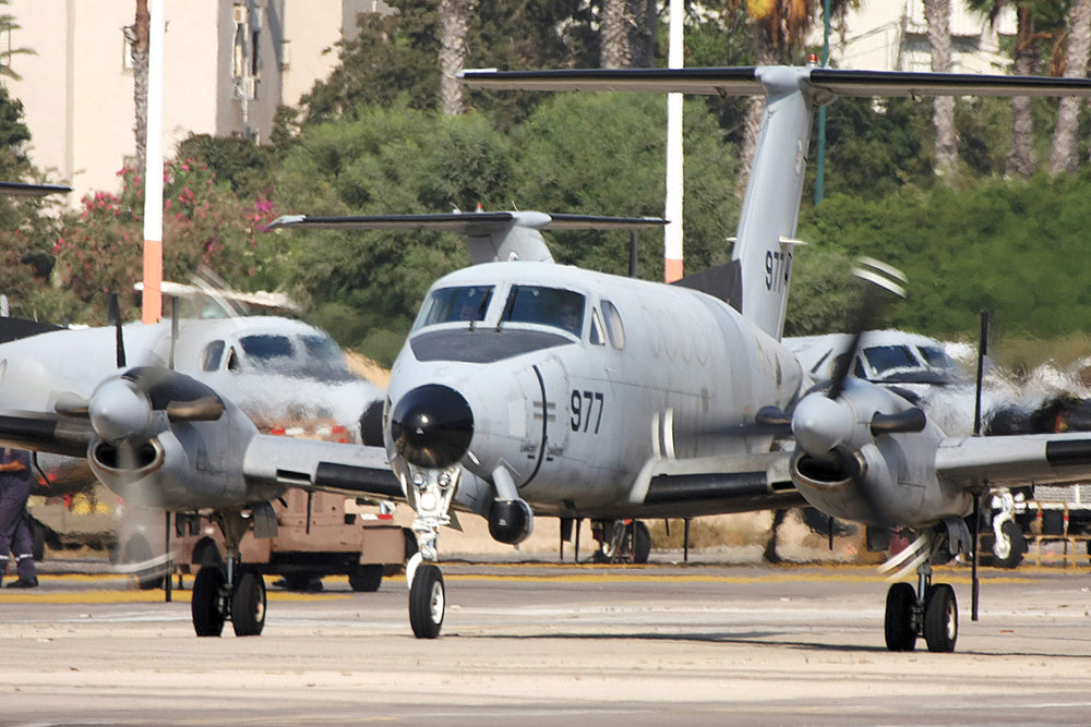 IsraDecal Studio IC-72011 IAF Beechcraft RC-12 Kookiya Conversion 1:72