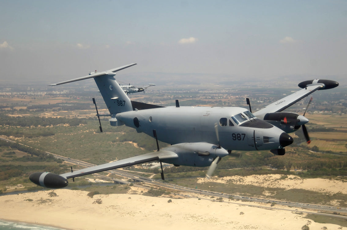 IsraDecal Studio IC-72011 IAF Beechcraft RC-12 Kookiya Conversion 1:72