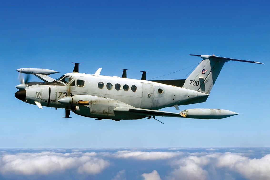 IsraDecal Studio IC-72012 IAF Beechcraft King Air 200 Tzufit Conv 1:72