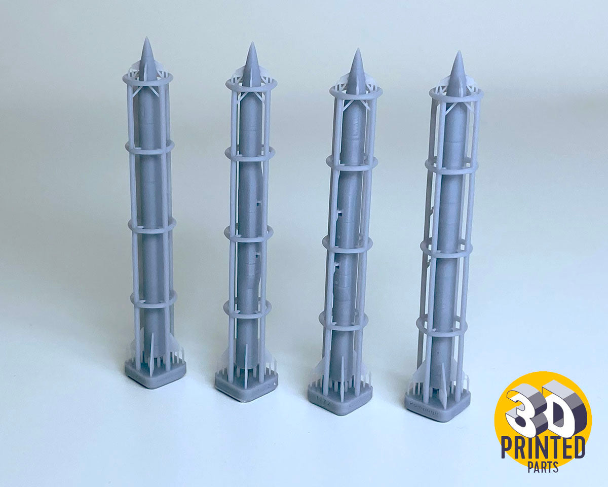 IsraDecal Studio IC-72018 Rampage Air to Ground Missiles 3D Resin 1:72
