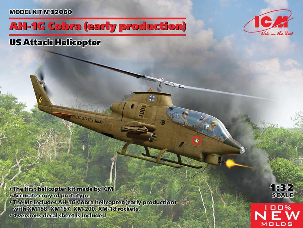 ICM UA ICM32060 1:32 Bell AH-1G Cobra