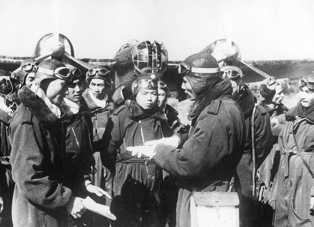 ICM UA ICM32115 1:32 WWII China Guomindang Air Force Pilots