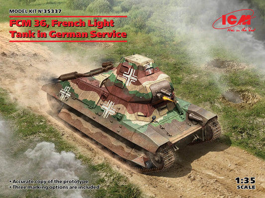ICM ICM35337 FCM 36 French Light Tank in German Service 1:35