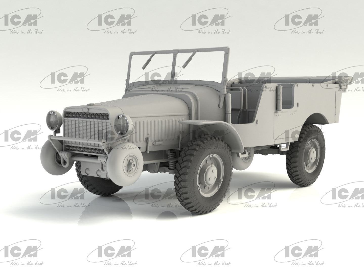 ICM UA ICM35570 1:35 Laffly V15T WWII French Artillery Towing Vehicle