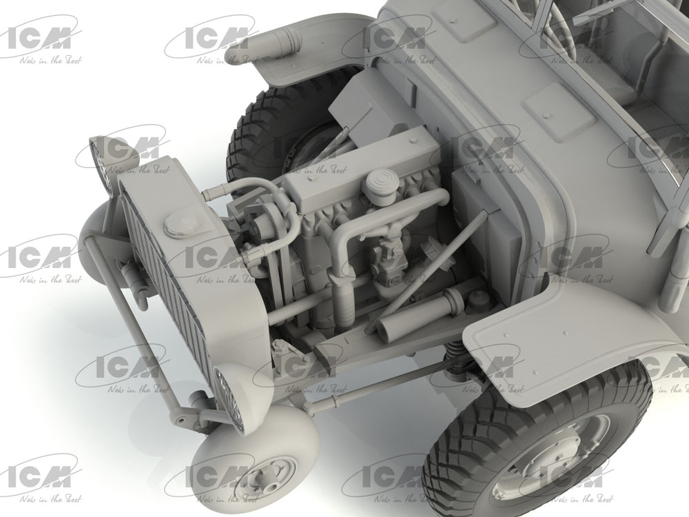 ICM UA ICM35570 1:35 Laffly V15T WWII French Artillery Towing Vehicle