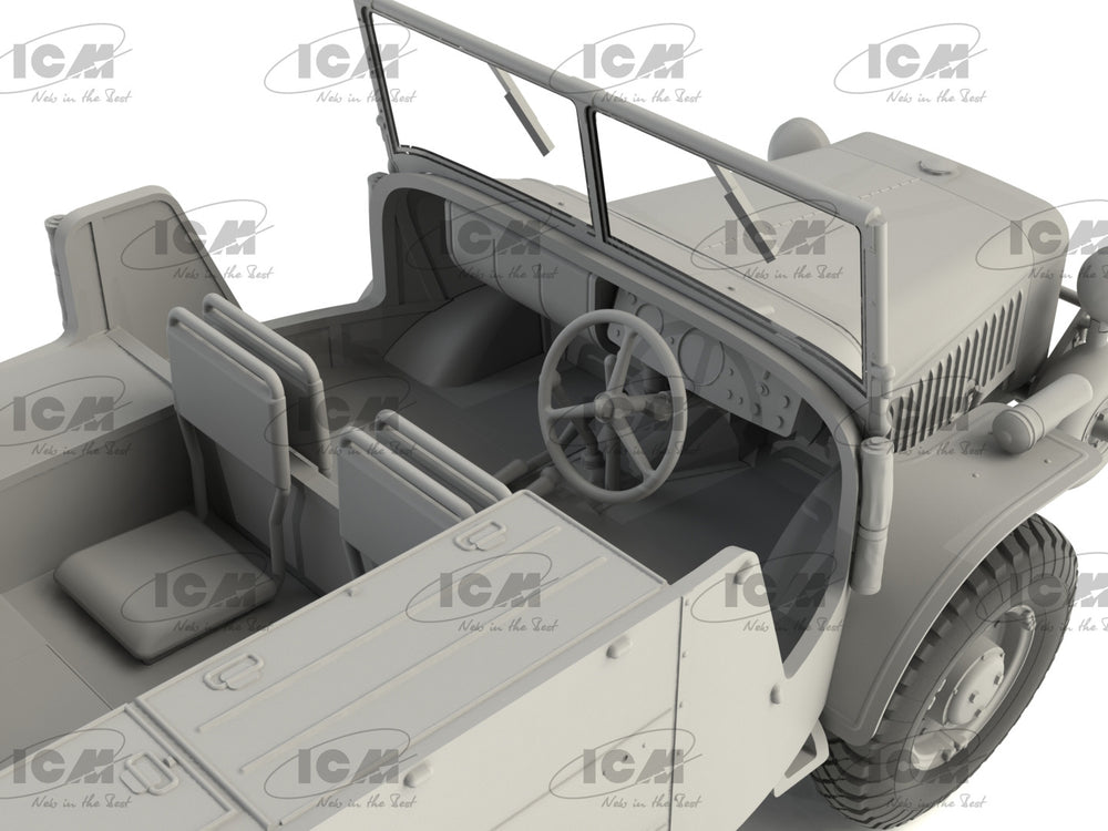 ICM UA ICM35570 1:35 Laffly V15T WWII French Artillery Towing Vehicle