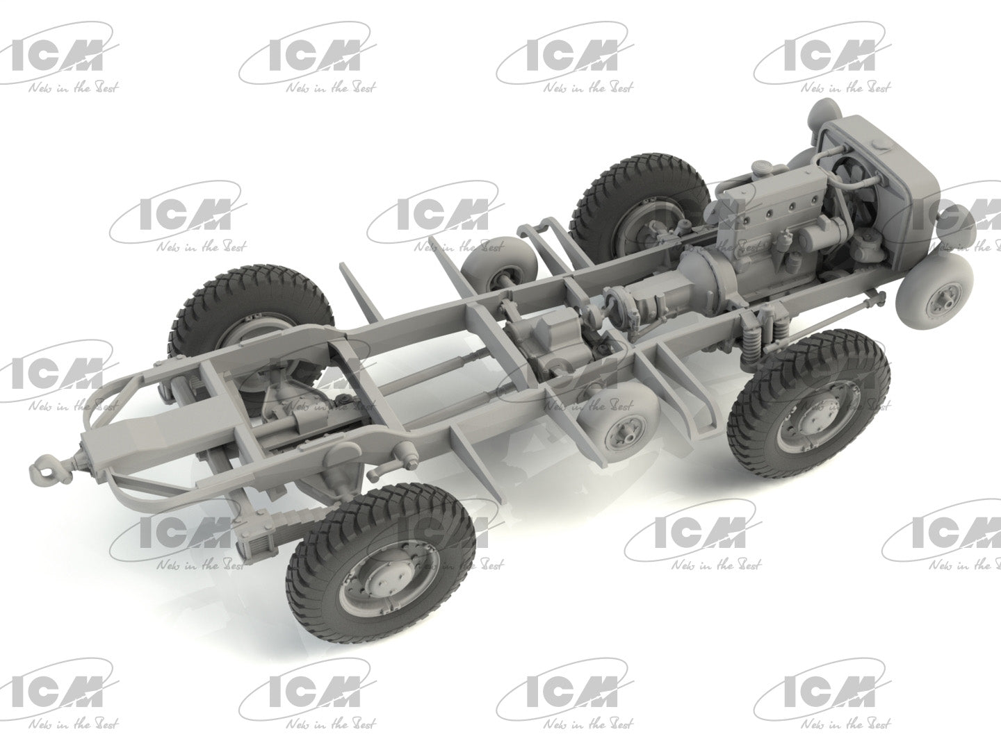 ICM UA ICM35570 1:35 Laffly V15T WWII French Artillery Towing Vehicle