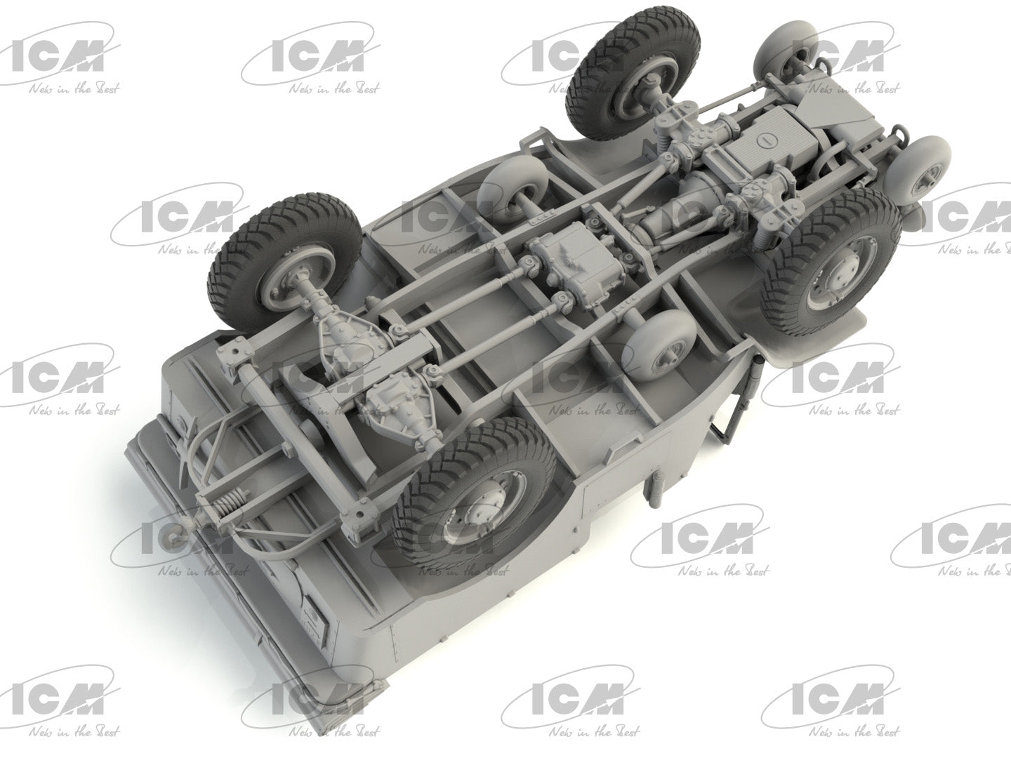 ICM UA ICM35570 1:35 Laffly V15T WWII French Artillery Towing Vehicle