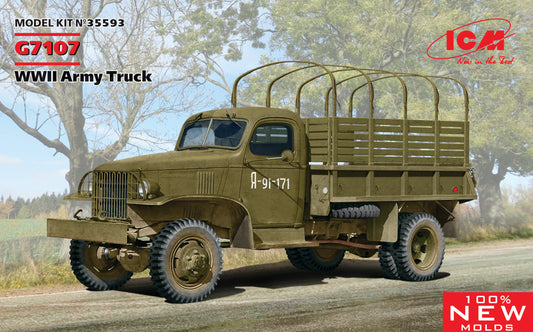 ICM UA ICM35593 1:35 G7107 4x4 WWII Army Truck