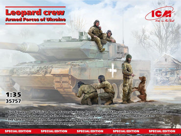 ICM ICM35757 Combat Units of the Armed Forces of Ukraine Tank Crew 1:35