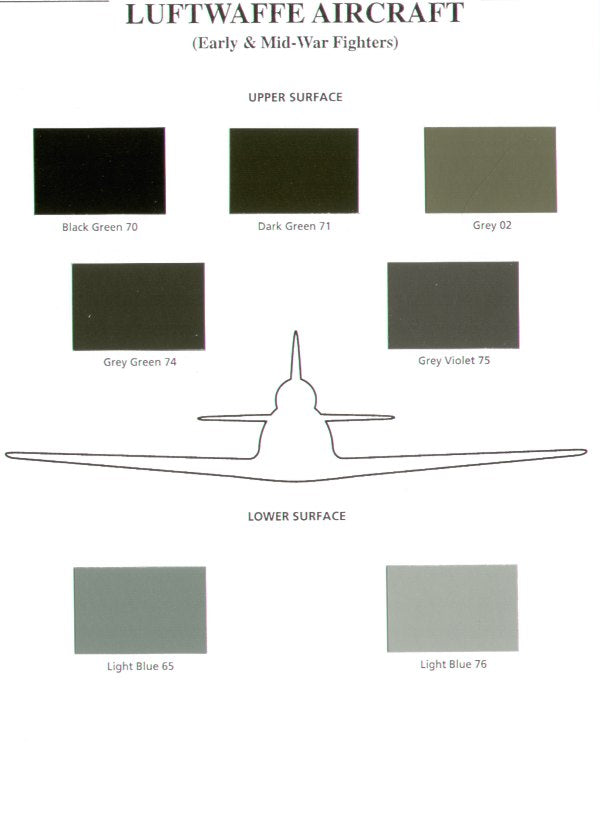 Iliad Design ILCC02 Luftwaffe Aircraft, Early and Mid-War Fighters