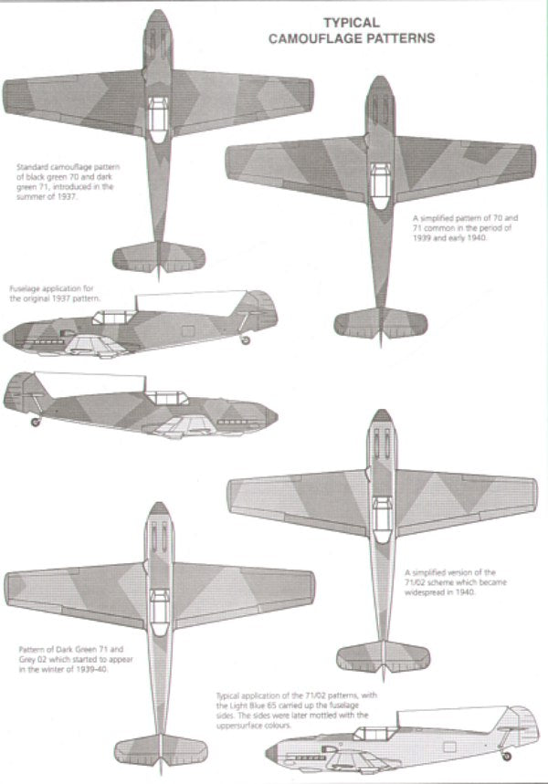 Iliad Design ILCC02 Luftwaffe Aircraft, Early and Mid-War Fighters