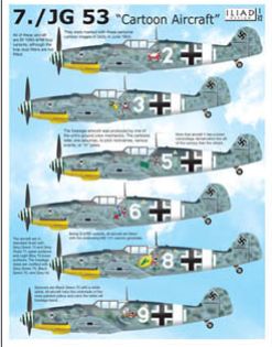 Iliad Design ILD32001 1:32 JG 53 Messerschmitt Bf-109G-6 'cartoon' aircraft