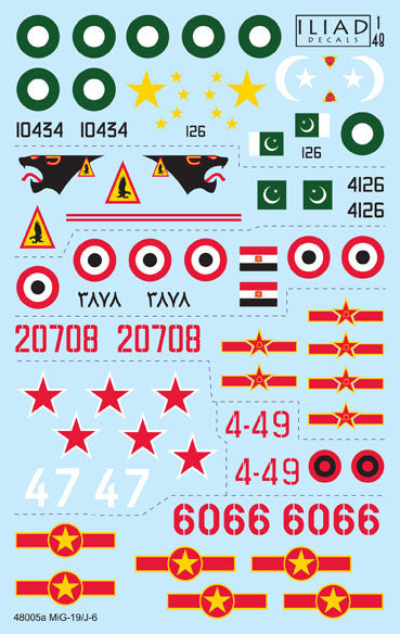 Iliad Design ILD48005 1:48 Mikoyan MiG-19/Shenyang J-6