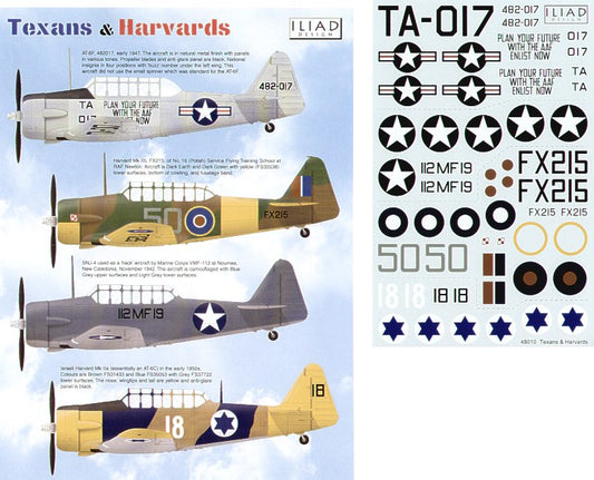 Iliad Design ILD48010 1:48 Texans and Harvards