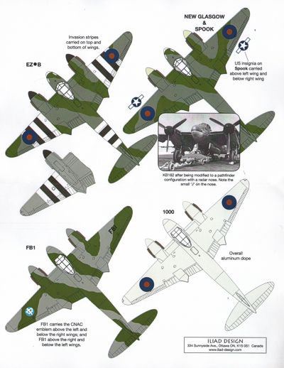 Iliad Design ILD48023 1:48 Canadian-built de Havilland Mosquitos
