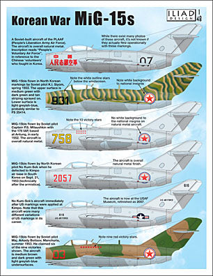 Iliad Design ILD48027A Korean War MiG-15s (Expanded Options) 1:48
