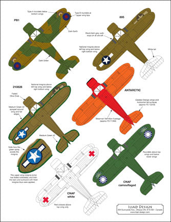 Iliad Design ILD48031 Beechcraft 17 Staggerwing & UC-43 1:48